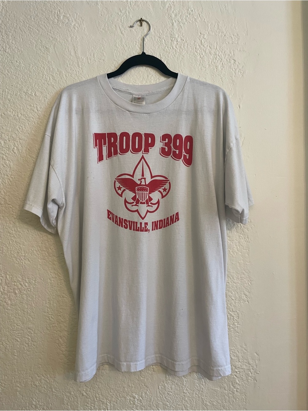 True Vintage Tee BSA Troop Indianapolis  Boy Scouts of America Troop 399 XXL